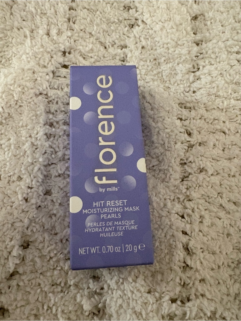Florence by Mills Hit Reset Moisturizing Mask Pearls - Purple